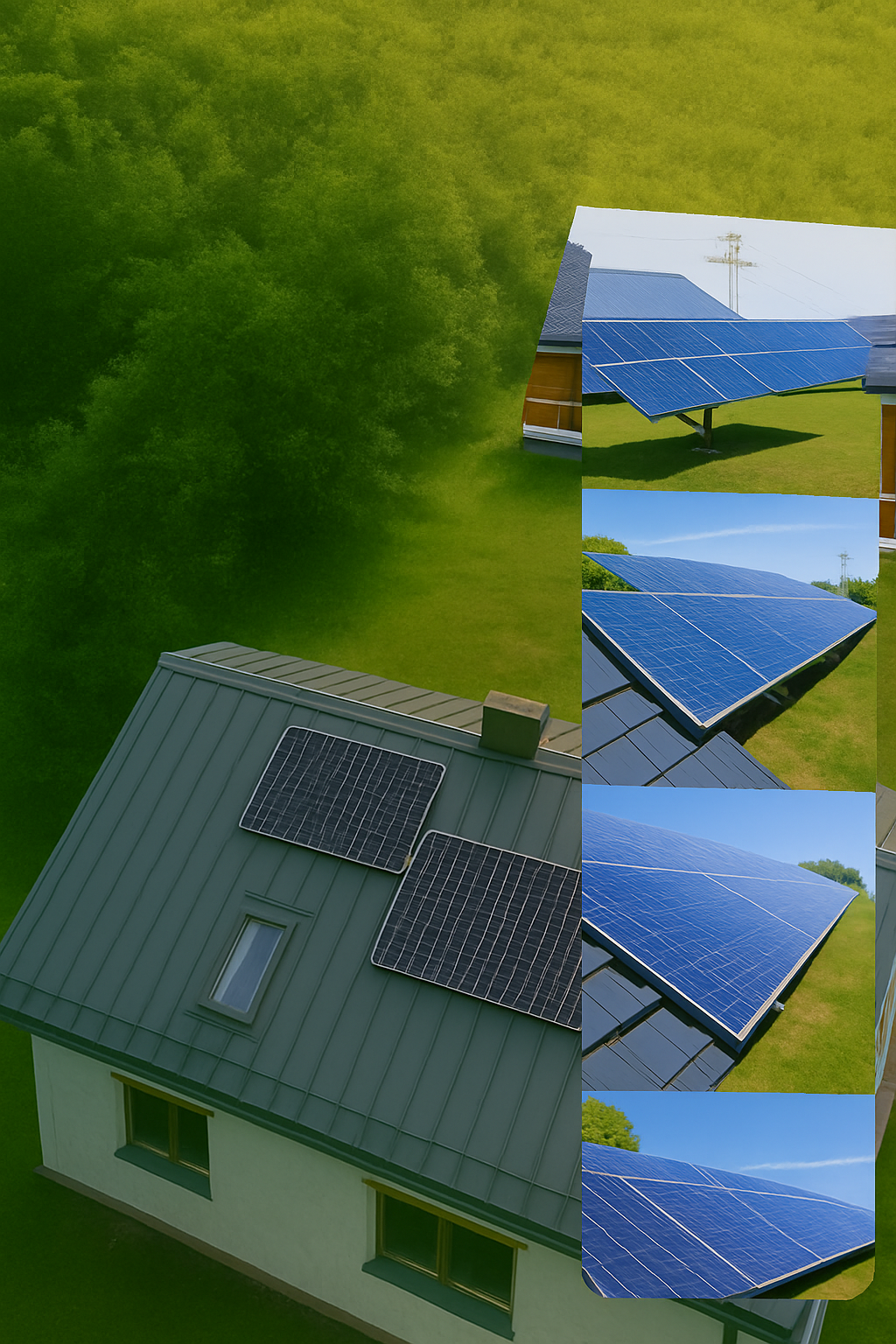 Solar panel installations